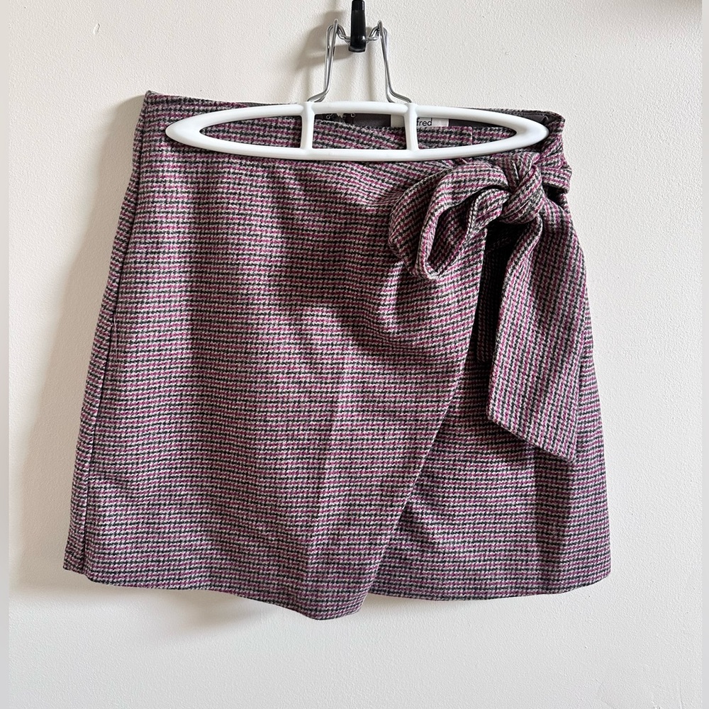 Wilfred berry tie skirt
